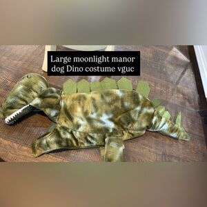 Moonlight manor dogs stegosaurus costume